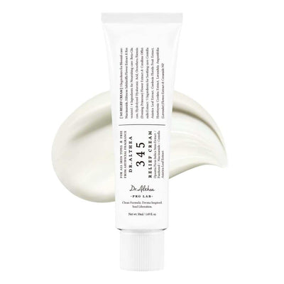 345 Relief MZCream™- Blemish Repairing Daily Moisturiser for Soothing Vegan Skincare