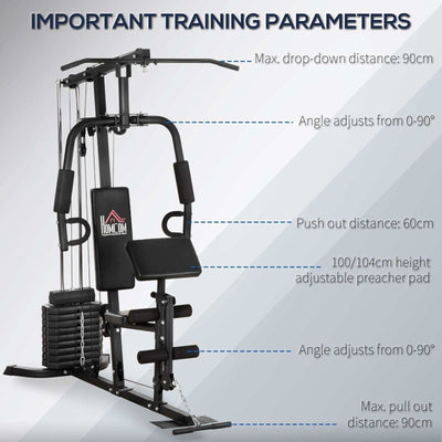 Multifunction Home Gym Machine™- for Full Body Workout 45kg