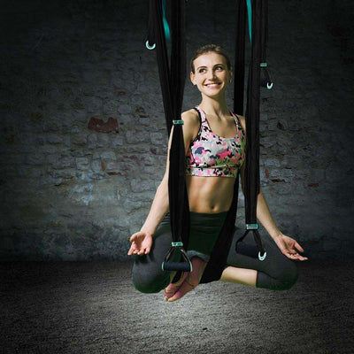 Premium Aerial Hammock Yoga Swing Kit – Anti-Gravity Flying Sling™