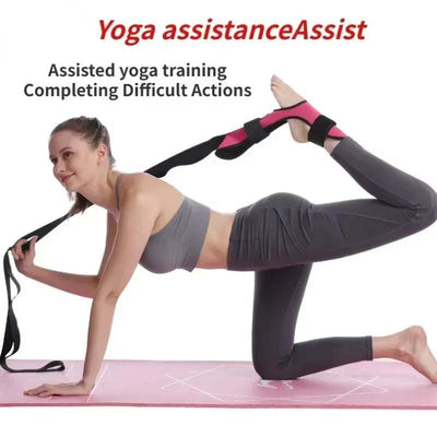 Premium Yoga Stretch Strap for Stretching | Durable & Comfortable