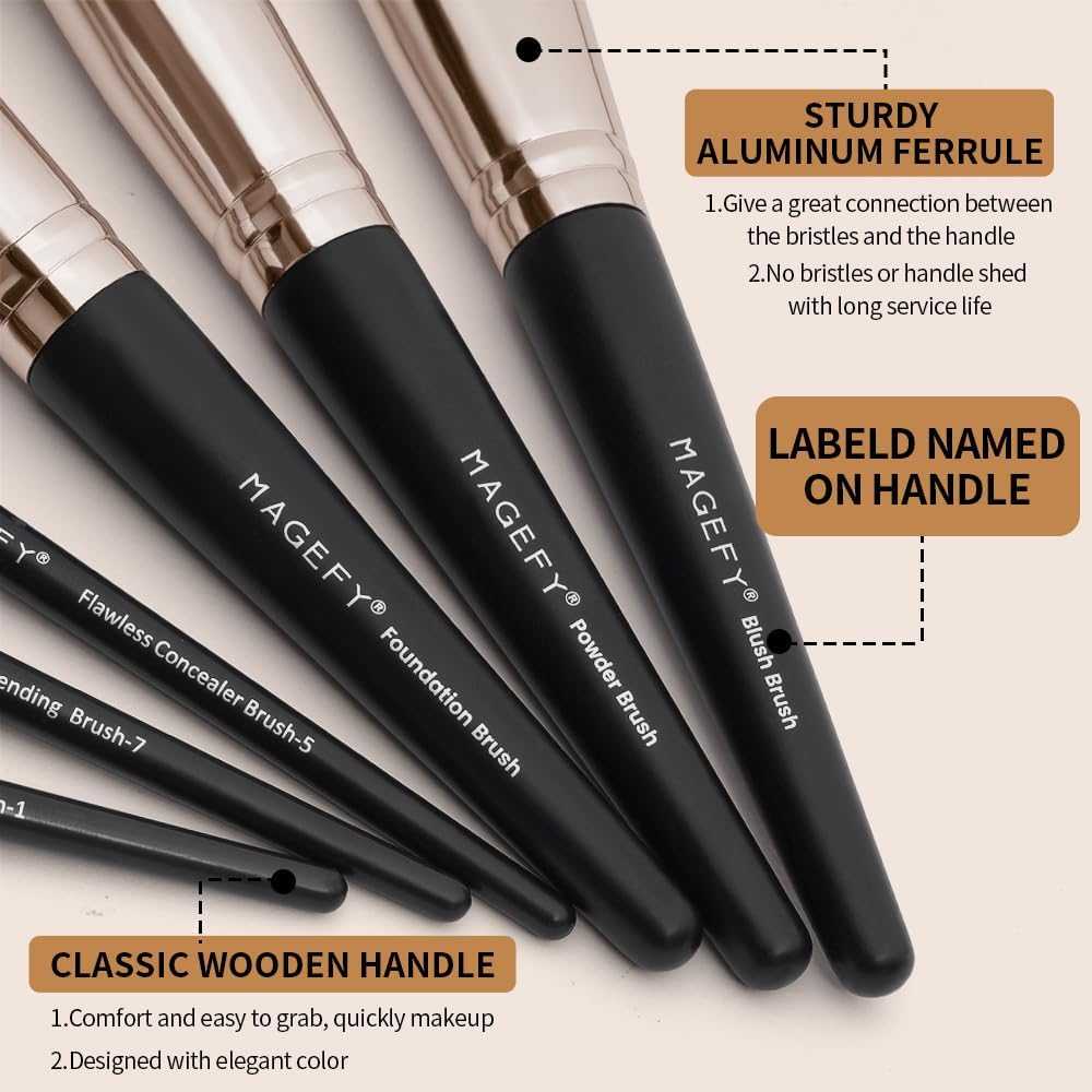 Makeup Brush Set™– Premium 22 Piece Synthetic Collection for Beauty