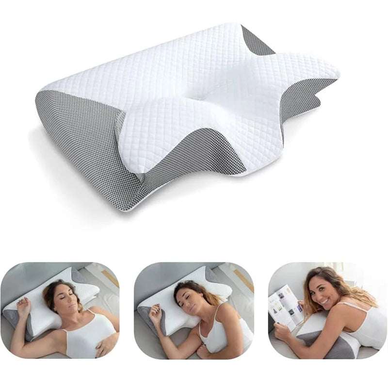 Memory Foam Pillow For Neck Pain™- Orthopaedic Support for Pain Relief