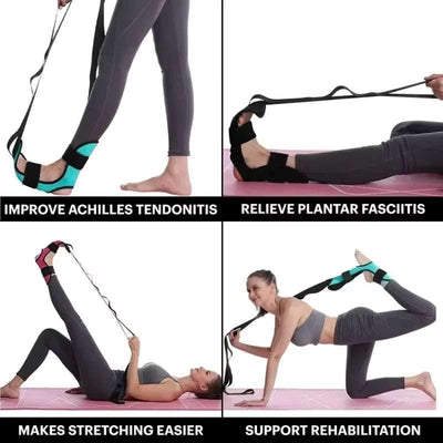 Premium Yoga Stretch Strap for Stretching | Durable & Comfortable